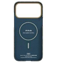 Magsafe Калъф за iPhone 17 Pro, Pitaka Edge Breath of Veins Case Dive Green, Зелен - 2