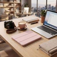 Калъф за Lenovo Idea Tab 11&amp;quot; TB-336/ K11 gen2, Tech-Protect Trifold Slim Pen Case, Розов - 6