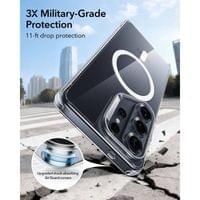 Magsafe Kалъф за Samsung S26 Ultra, ESR Classic Hybrid Magnetic Case, Прозрачен - 5