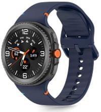 Силиконова Каишка за Samsung Watch 8/ 8 Classic 40/ 44/ 46mm, Tech-Protect Silicone Band, Син - 1