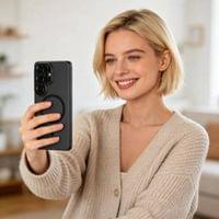 Magsafe Тънък Калъф за Samsung S26 Ultra, Tech-Protect Magslim Case, Черен - 3