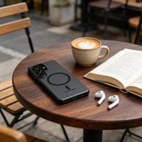 Magsafe Тънък Калъф за Samsung S26 Ultra, Tech-Protect Magslim Case, Черен - 5