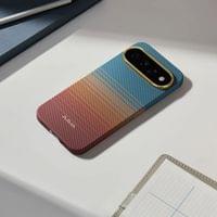 Magsafe Калъф за Google Pixel 11 Pro XL, Pitaka Edge Case Sunset2.0 California Dream01, Кафяв - 5 Magsafe Калъф за Google Pixel 11 Pro XL, Pitaka Edge Case Sunset2.0 California Dream01, Кафяв - 5
