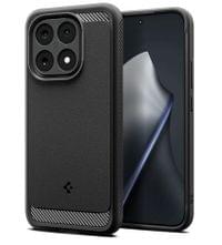 Противоударен Калъф за Xiaomi 15T, Spigen Rugged Armor Case, Черен - 1