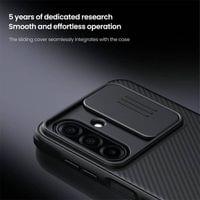 Калъф с Плъзгач за Камера за Samsung A37, Nillkin CamShield Pro Case, Черен - 7