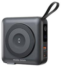 Magsafe Външна Батерия, Mobile Origin Combo Travel Charger 10000mAh 22.5W, Черен - 2