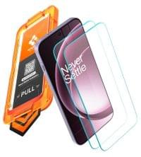 Стъклен Протектор за OnePlus 15, Spigen EZ Fit Pro Glas.tR 2бр., Прозрачен - 2 Стъклен Протектор за OnePlus 15, Spigen EZ Fit Pro Glas.tR 2бр., Прозрачен - 2