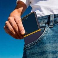 Magsafe Kалъф за Samsung Z Flip 8, Spigen Nano Pop Case, Син - 4