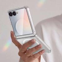 Magsafe Калъф за Samsung Flip 8, Tech-Protect FlexAir Hybrid Case, Прозрачен - 3