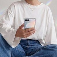 Magsafe Калъф за Samsung Flip 8, Tech-Protect FlexAir Hybrid Case, Прозрачен - 5