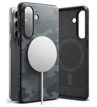 Magsafe Противоударен Калъф за Samsung S26, Ringke Onyx Magnetic Camo Case, Черен - 1