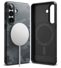 Magsafe Противоударен Калъф за Samsung S26, Ringke Onyx Magnetic Camo Case, Черен - 2