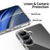 Калъф за Samsung S26 Plus, Tech-Protect FlexAir Hybrid Clear Case, Прозрачен - 3