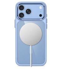 Magsafe калъф за iPhone 18 Pro/ 17 Pro, Tech-Protect MagMat CC Case, Син - 2