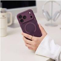 Magsafe Калъф за iPhone 18 Pro/ 17 Pro, Tech-Protect BasicMag Matte Case, Бордо - 4 Magsafe Калъф за iPhone 18 Pro/ 17 Pro, Tech-Protect BasicMag Matte Case, Бордо - 4