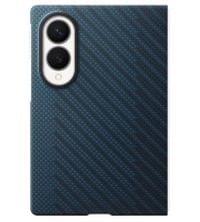 Оригинален Калъф за Samsung Z Fold 8, Carbon Magnet Case EF-KF971SNEGWW, Син - 1