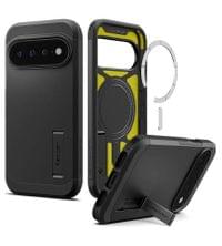 Magsafe Калъф за Google Pixel 11 Pro XL, Spigen Tough Armor Mag Fit Case, Черен - 1