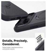 Magsafe Калъф за iPhone 18 Pro Max/ 17 Pro Max, Torras QPRO Silicone Mag Case, Черен - 3
