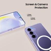Magsafe Калъф за Samsung A57, Tech-Protect Hybrid FlexAir Clear Case, Прозрачен - 4