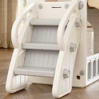 Мини детска крепост за игра с пързалка - 2