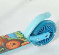 Сгъваема тротинетка за деца с две светещи колела – синя - 2