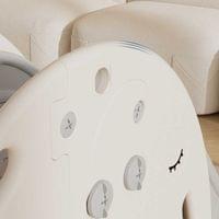 Детска пързалка с баскетболен кош Слонче - кафява - 2