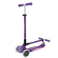 Сгъваема тротинетка със светещи колела ELITE LIGHTS – лилава - 2
