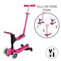 Тротинетка 4 в 1 GLOBBER GO UP SPORTY LIGHTS 360° - 2