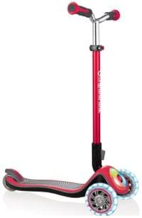 Тротинетка Elite Prime със светещи колела - Червена - 1