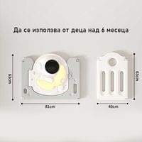 Детска къщичка с ограда и баскетболен кош - Космонавт - 6