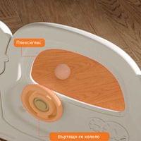 Бебешка ограда с баскетболен кош и табло с активности -... - 2