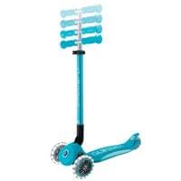 Сгъваема тротинетка със светещи колела ELITE LIGHTS – аква - 2