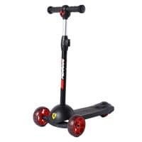 Детска тротинетка с родителски контрол Ferrari 4 в 1 – черна - 4