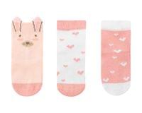 Бебешки чорапи с 3D уши Rabbits in Love 6-12м - 2