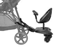 Борд за количка със седалка Ally XL Black - 8