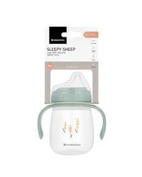 Чаша със силиконов накрайник 240мл Sleepy Sheep - 3