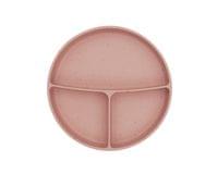 Чиния с отделения и вакуумно дъно Platinum Silicone Blush - 2