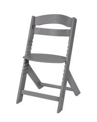Дървен стол за храненe Nordy Dark Grey - 4