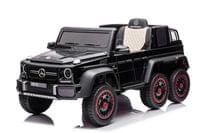 Акумулаторна кола Licensed Mercedes Benz G63 AMG 6*6 Black - 2 Акумулаторна кола Licensed Mercedes Benz G63 AMG 6*6 Black - 2