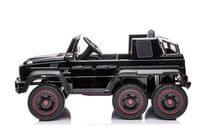 Акумулаторна кола Licensed Mercedes Benz G63 AMG 6*6 Black - 2