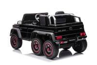Акумулаторна кола Licensed Mercedes Benz G63 AMG 6*6 Black - 6