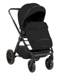 Комбинирана количка 2в1 с кош за новородено Tiffany Black...