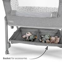 МИНИ КОШАРА LAYLA 2В1 GREY С ПАДАЩА ПРЕГРАДА  - 8