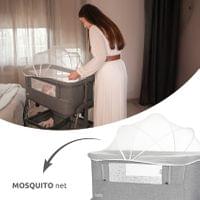 МИНИ КОШАРА LAYLA 2В1 GREY С ПАДАЩА ПРЕГРАДА  - 17