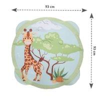 ТЕПИХ SAFARI FRIENDS 93X93 GIRAFFE GREEN - 3 ТЕПИХ SAFARI FRIENDS 93X93 GIRAFFE GREEN - 3