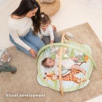 ТЕПИХ SAFARI FRIENDS 93X93 GIRAFFE GREEN - 8 ТЕПИХ SAFARI FRIENDS 93X93 GIRAFFE GREEN - 8