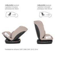 СТОЛ ЗА КОЛА VOYAGER BLACK i-Size 40-150 CM+ВЪЗГЛА - 72 СТОЛ ЗА КОЛА VOYAGER BLACK i-Size 40-150 CM+ВЪЗГЛА - 72