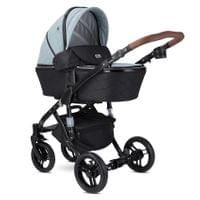 Д.КОЛИЧКА RIMINI PREMIUM  SILVER BLUE STARS - 1