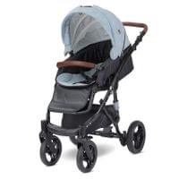 Д.КОЛИЧКА RIMINI PREMIUM SILVER BLUE STARS - 3 Д.КОЛИЧКА RIMINI PREMIUM SILVER BLUE STARS - 3