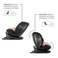 СТОЛ ЗА КОЛА CONCORD PRO PINK i-Size ISOFIX 40-150 - 9